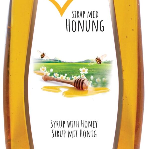 Lunda Sirap m Honung (Tub) 350g 1x12